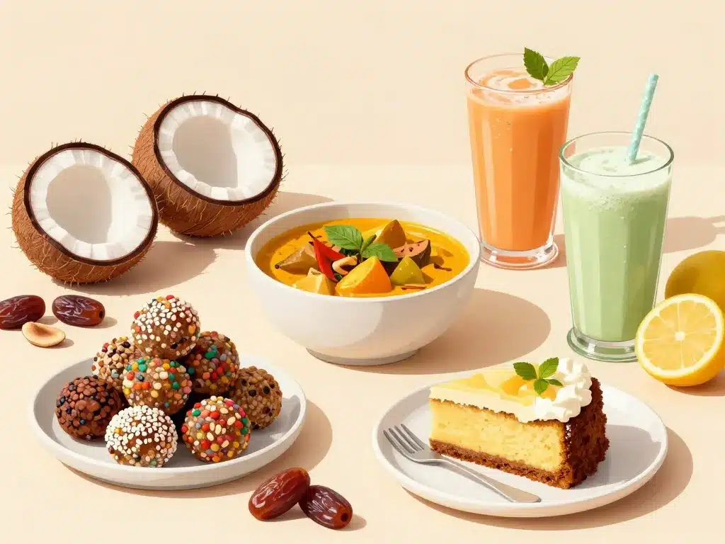 recettes huile de coco cuisine gourmandes