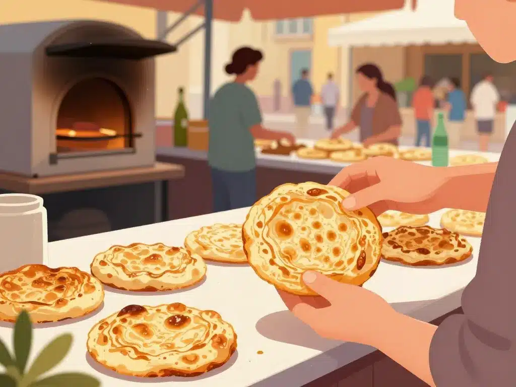 meilleure socca nice critères visuels street food