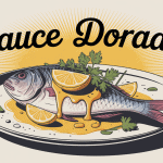 Assiette dorade avec sauce citron herbes méditerranéennes
