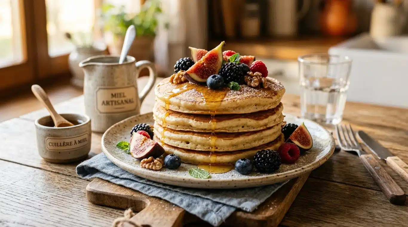 Pancakes moelleux pour un brunch gourmand