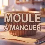 Illustration moule à manquer rond et stylisé