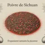 illustration vectorielle baies poivre de Sichuan avec agrumes et effet électrique