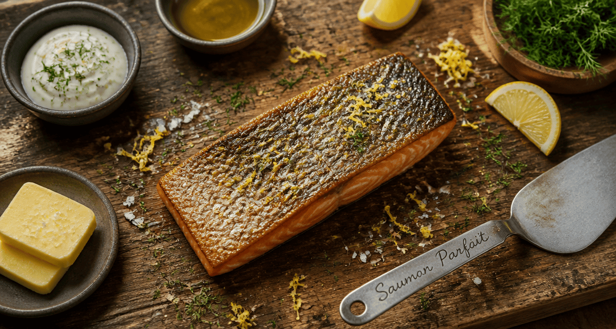 cuisson saumon poele peau croustillante