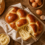 recette brioche facile sans machine dorée mie filante