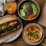 snacking varié sur table conviviale