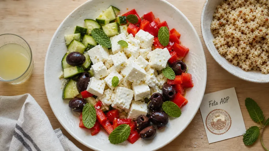 Feta : bienfaits réels, points de vigilance et critères d’authenticité