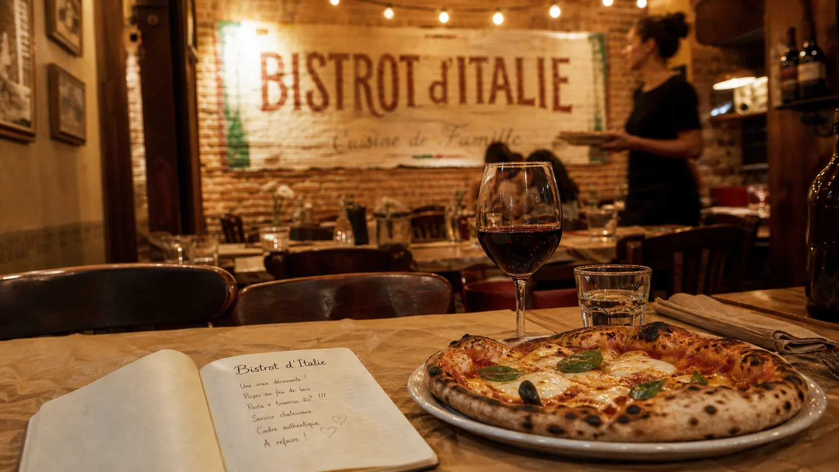 Bistrot d italie à Paris ou Martigny : table, pizza et avis