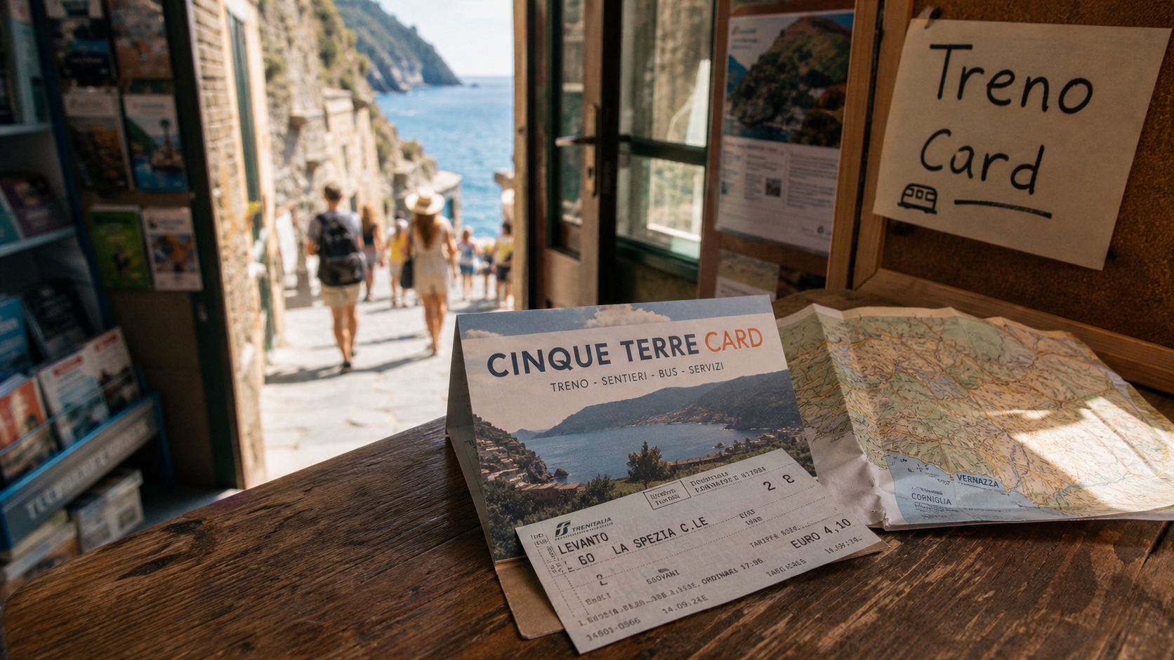 Cinque Terre carte, Treno Card et prix