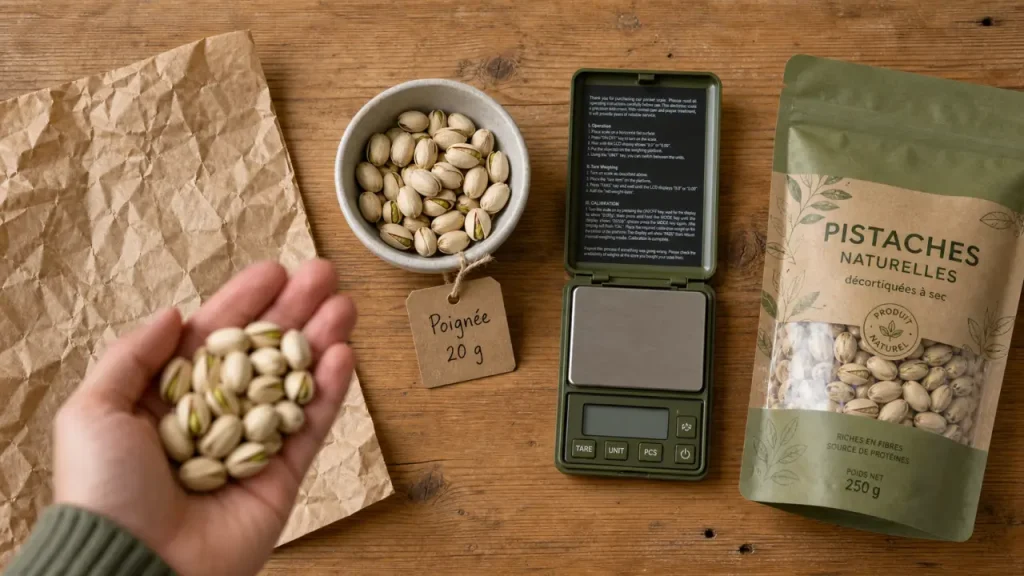 Les pistaches font-elles grossir ? Calories, portions, satiété et sel