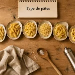 Types de pâtes top 7 : spaghetti, penne, fusilli, macaroni, coquillettes, tagliatelle, tortellini, lasagne