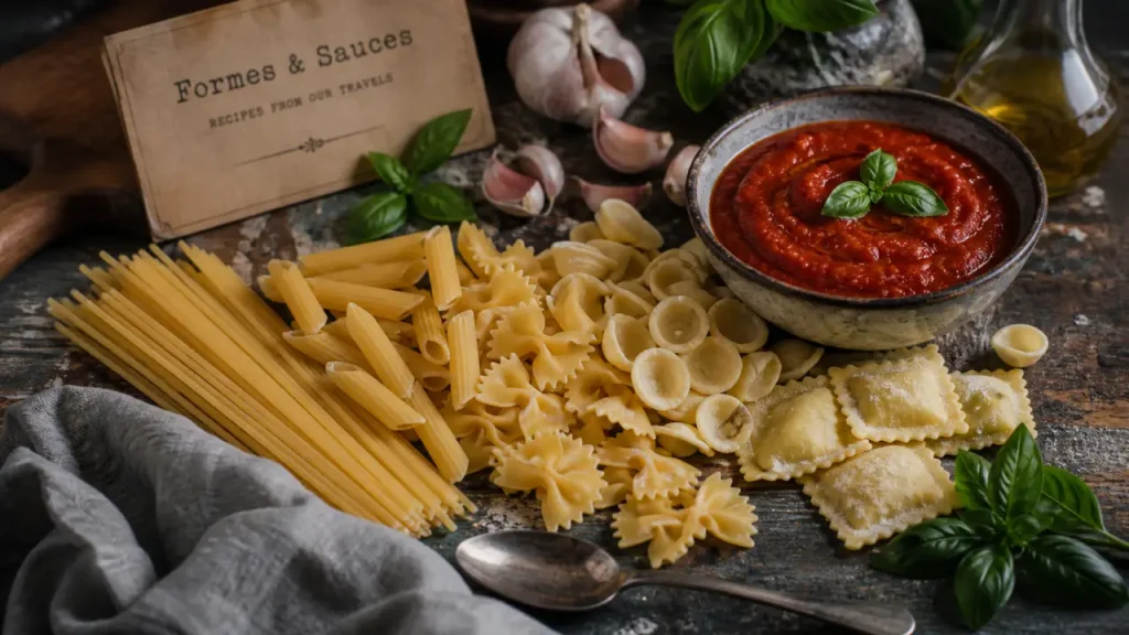 Noms des pâtes italiennes : formes, sauces et régions pour les reconnaître