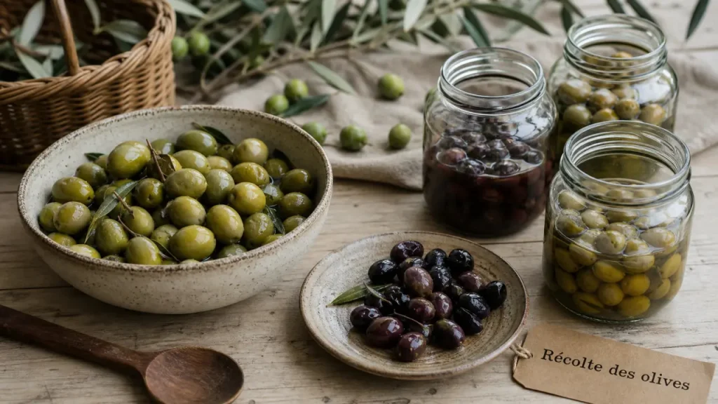 Olives vertes, noires ou pour l’huile : quand les cueillir et comment les conserver