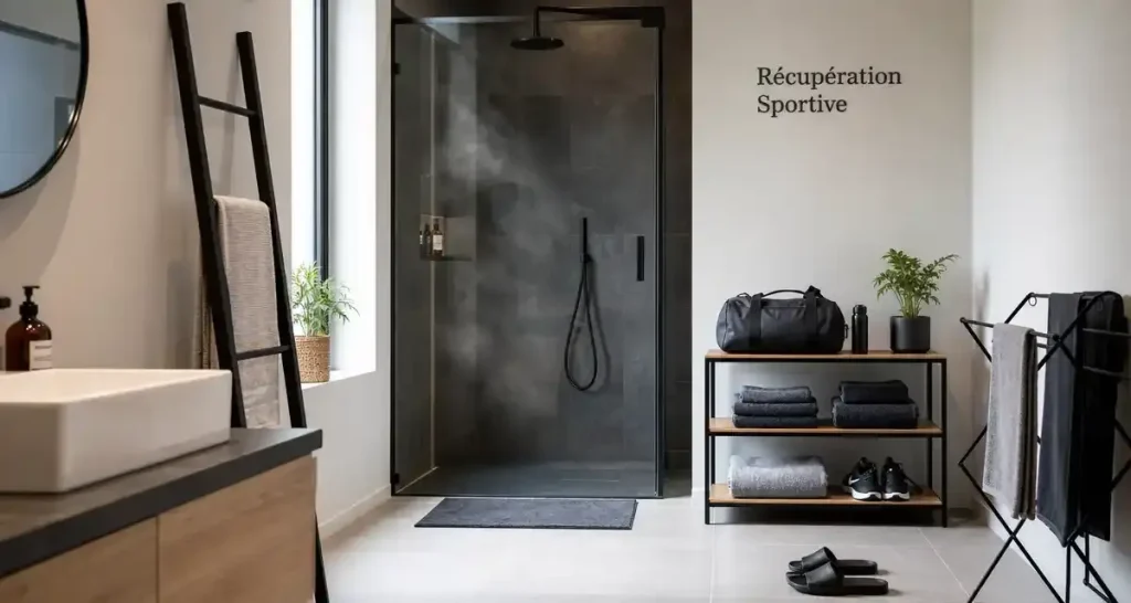 Comment aménager sa salle de bains pour récupérer confortablement après le sport