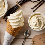 Glaces italiennes recettes : glace vanille fiordilatte onctueuse maison