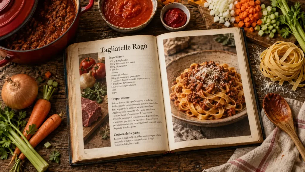 Livre de cuisine italienne : 2 000 recettes, pâtes fraîches ou cuisine familiale ?