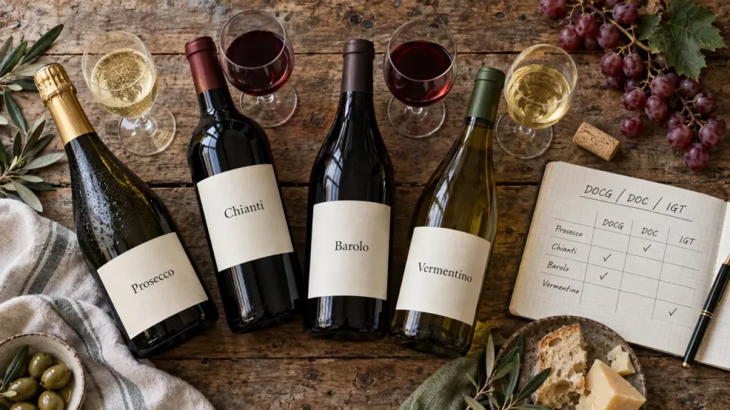 Vins d’Italie : 5 repères pour choisir du Prosecco au Barolo